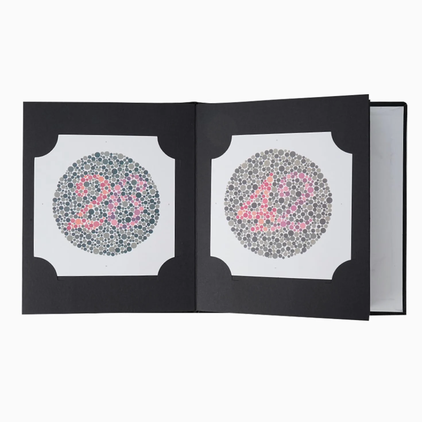 Libros con Tablas de Pruebas de Ishihara, Tabla de Pruebas de daltonismo, con 38 láminas, números Ocultos y diseño por categorías, para oftalmología, ópticas y clínicas.