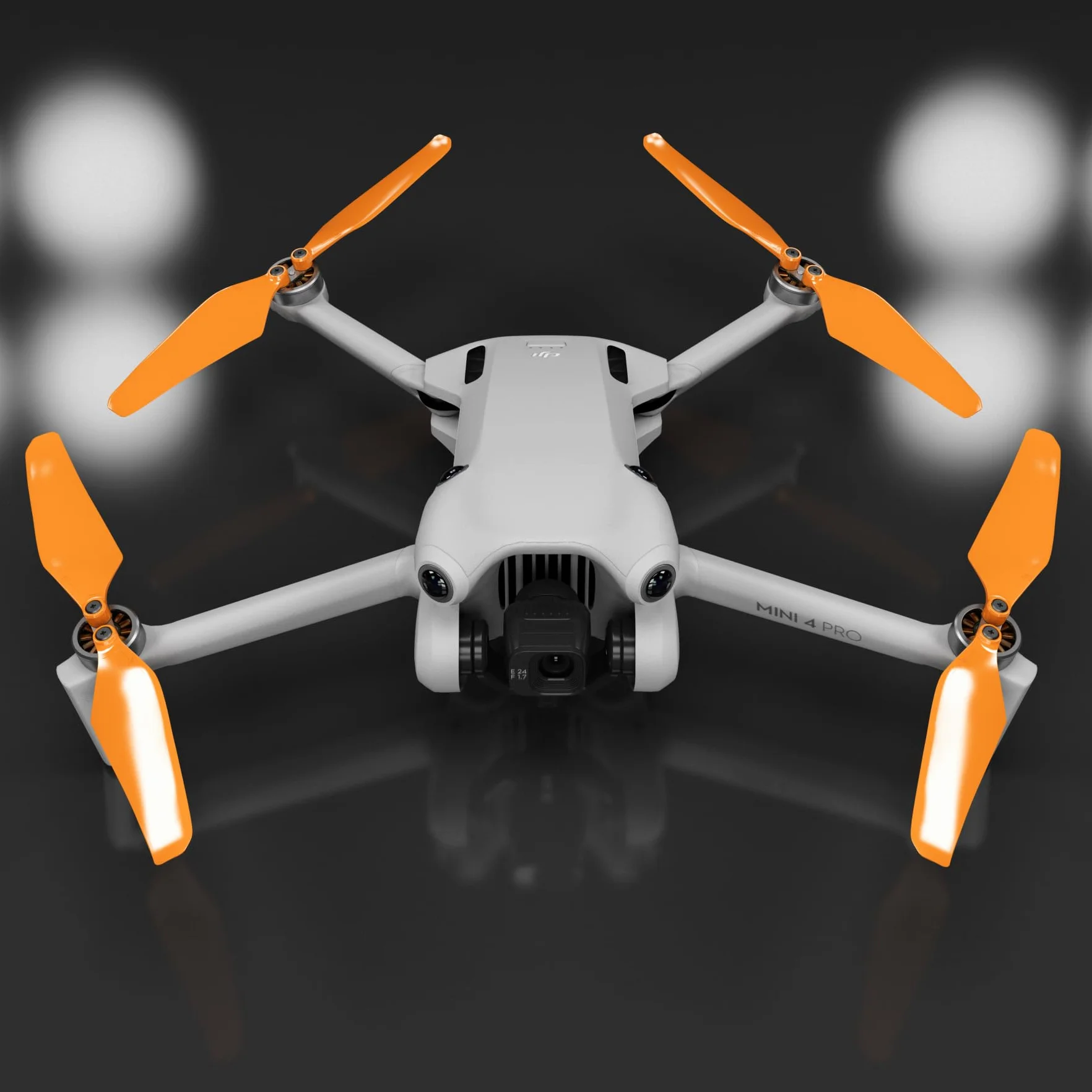 Master Airscrew Hélices Super Stealth para DJI Mini 4 Pro & Mini 3 Pro - Naranja, 4 hélices