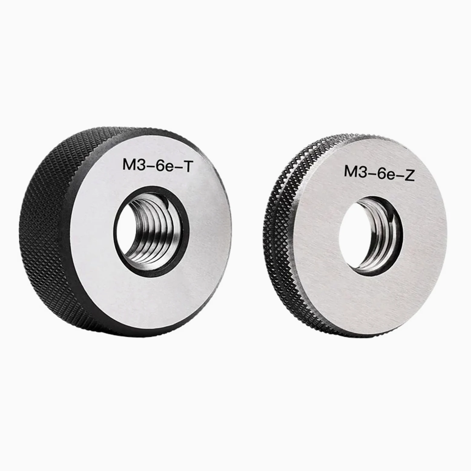 1 Juego de calibre de anillo de rosca M2-M12 diente fino métrico for inspección de tamaño de rosca interna(M4x0.7 T Z)