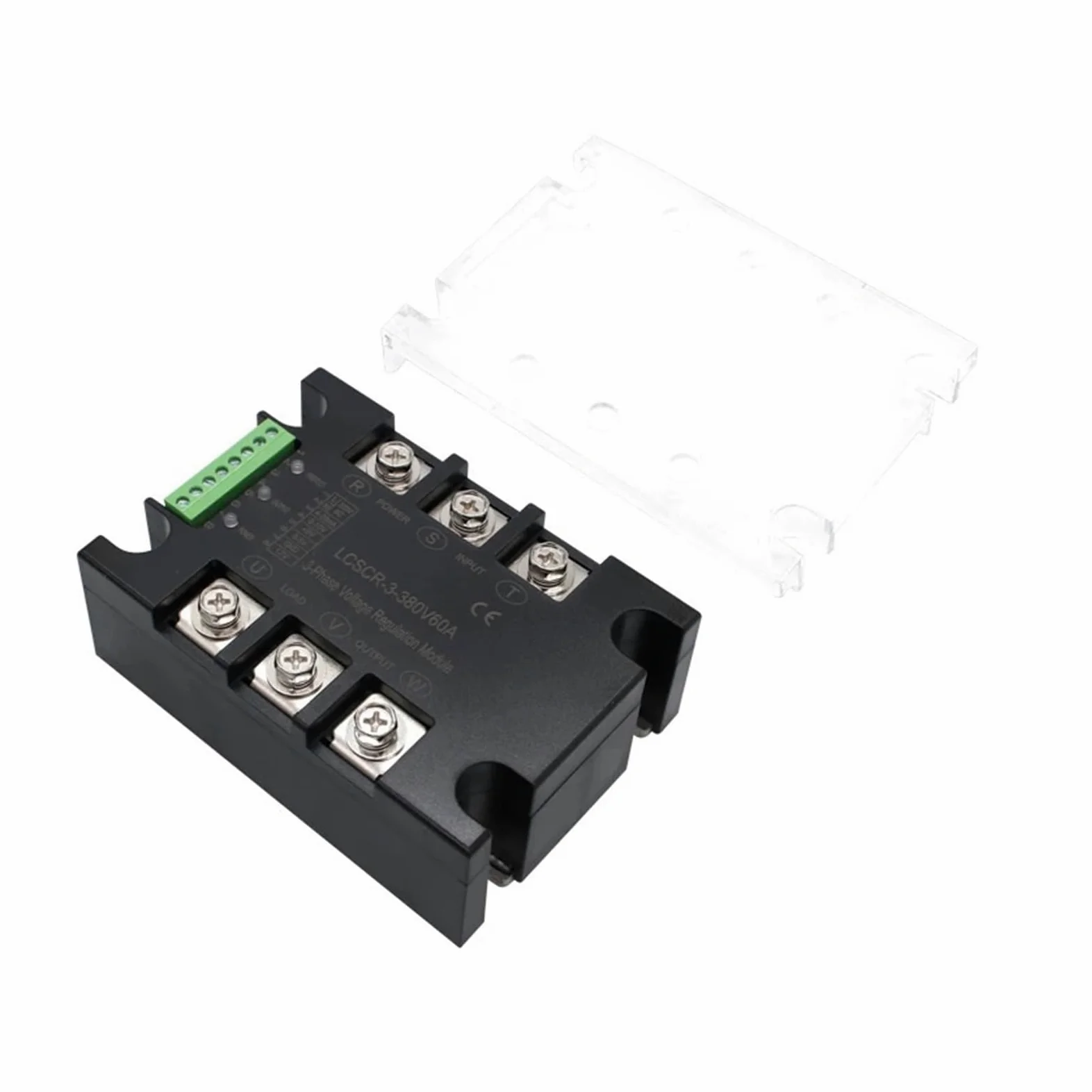 Módulo regulador de Voltaje CA trifásico 60A-200A, regulador de Potencia, tiristor, relé de Estado sólido(40A)