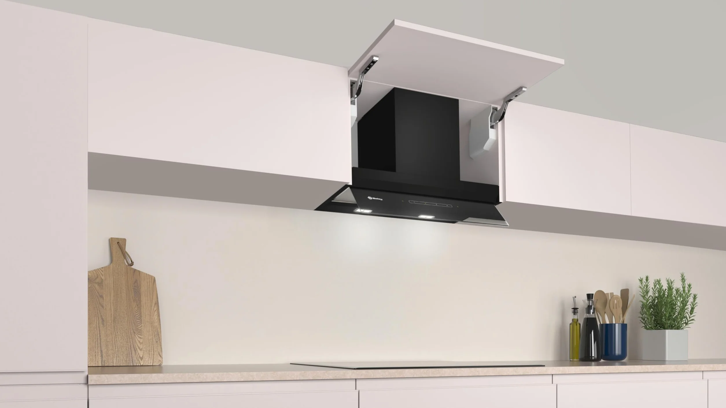 Balay Campana Extractora Decorativa Integrable 60 cm 4 Potencias Negro 3BD967GN