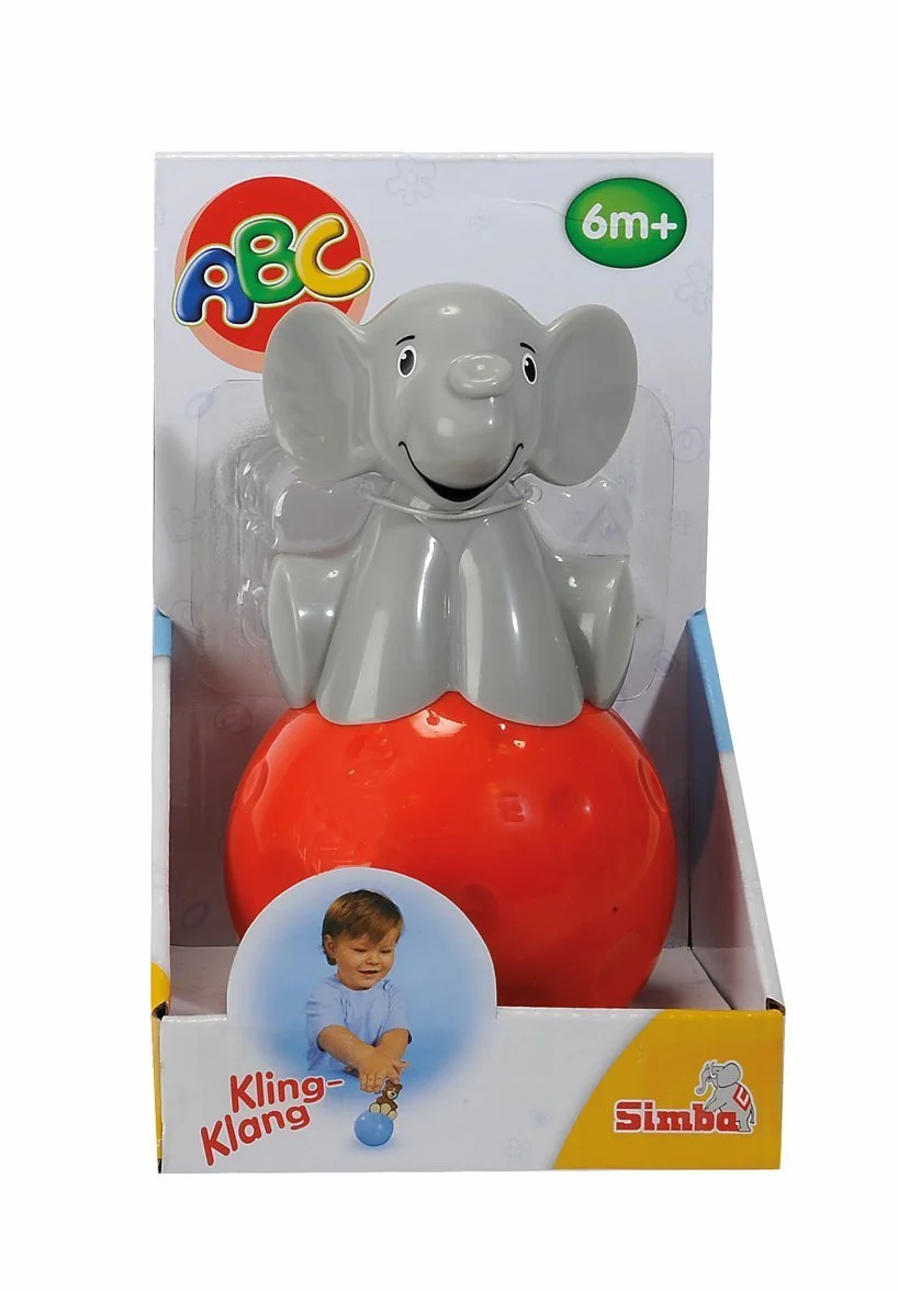 Simba Oso o Elefante Tentetieso con Ruido Kling-Klang, a Partir de 6 Meses