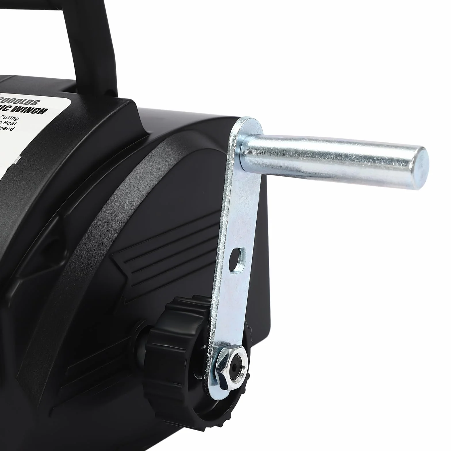 Minus One Cabrestante eléctrico, 12 V, 9,2 m, Fuerza de tracción hasta 907 kg