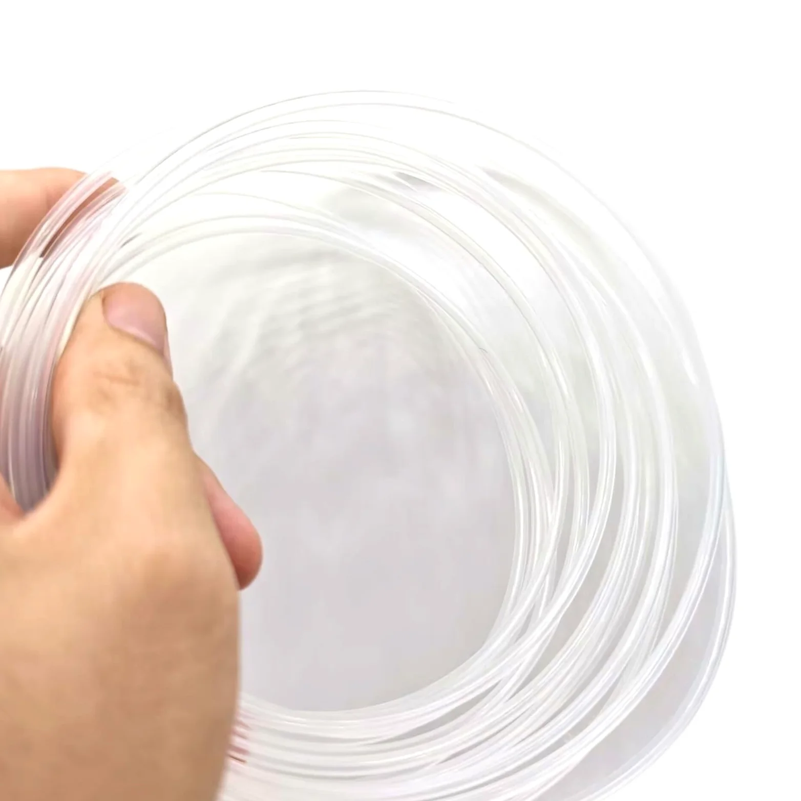Tubo retráctil de PTFE, 4,5mm, 5mm, 5,5mm, 6mm, 7mm, Tubo termorretráctil de PTFE, manguera termorretráctil, resistente al calor, corrosión 1,7 Transporte Flexible(4 to 7mm)