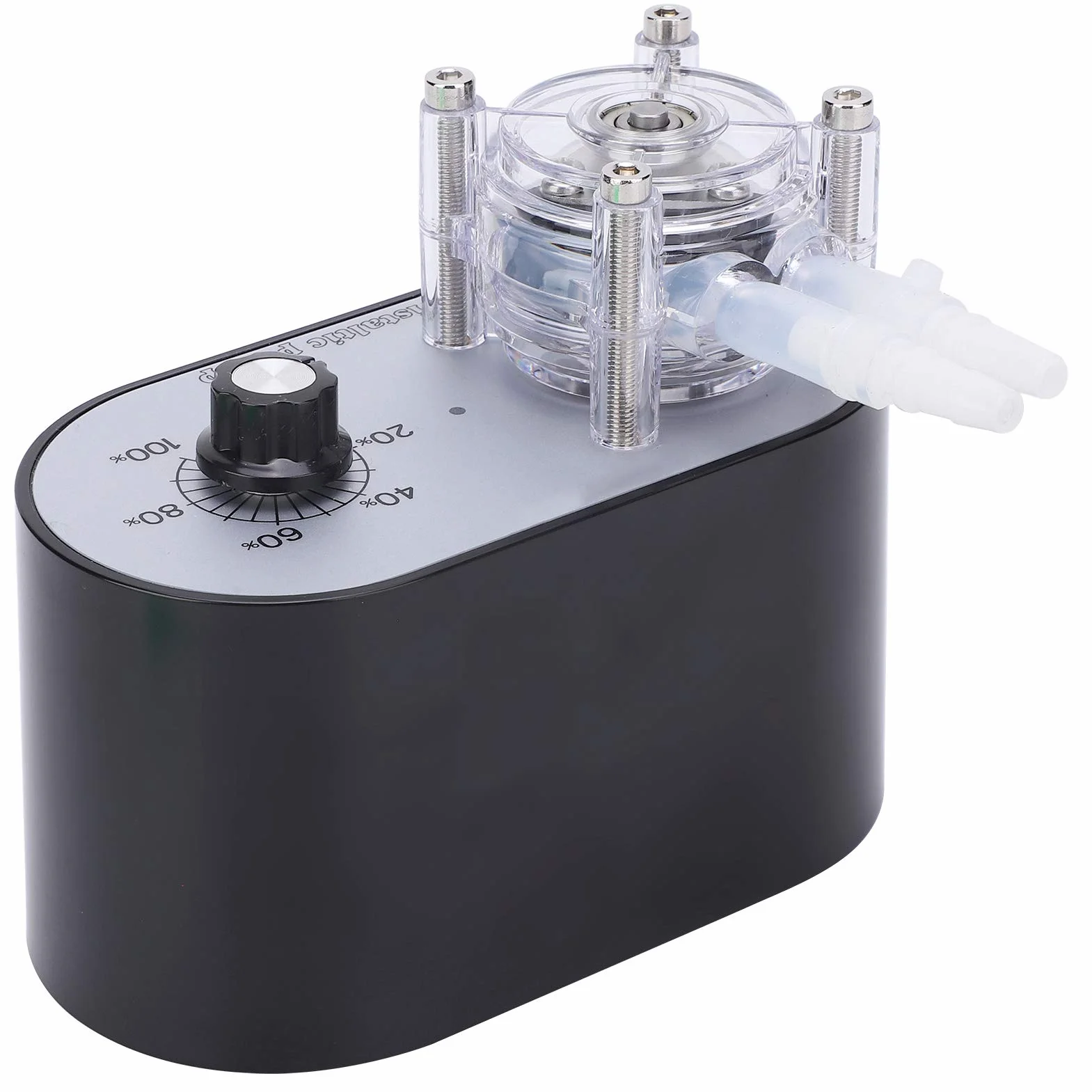 Bomba peristáltica Caudal de autosucción Perilla ajustable Regulación de velocidad continua para experimentos de laboratorio Tubo de silicona 6,4x9,6 mm Cabeza única G928A