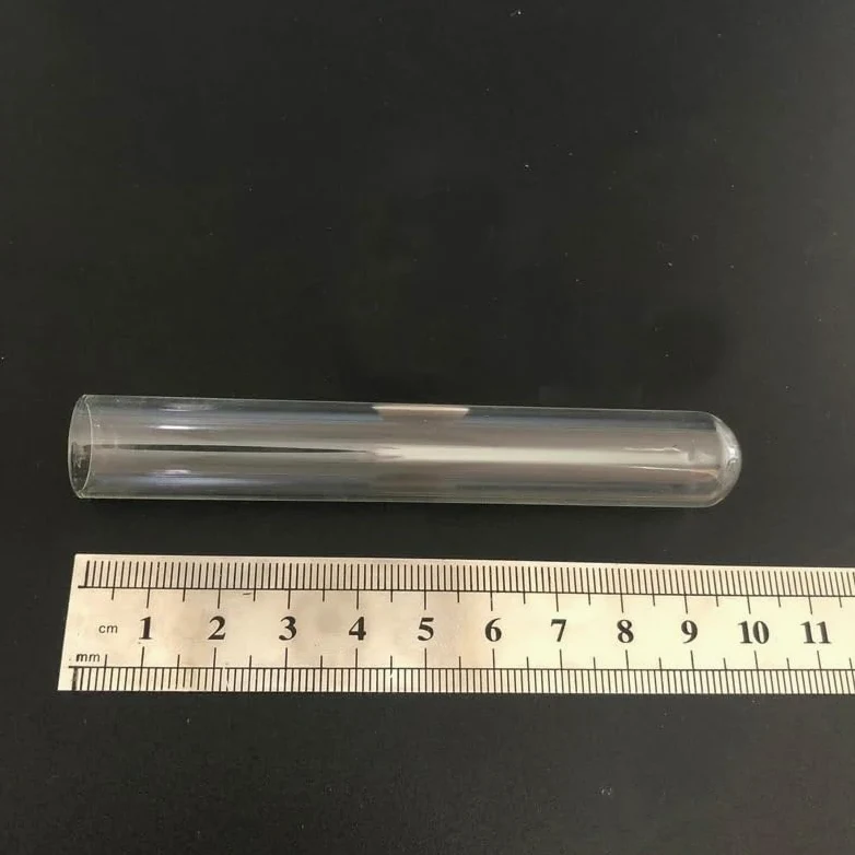 Paquete de 100 tubos de ensayo de vidrio con fondo en forma de U de 15x100 mm - Laboratorio, capacidad de 12 ml