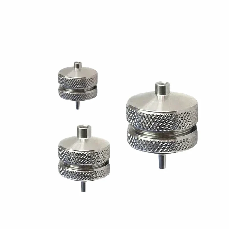 Soporte de filtro, soporte microinyector laboratorio 13 25 50 mm, cabezal inyector desmontable acero inoxidable, reemplazable sello PTFE(13mm)(13mm)