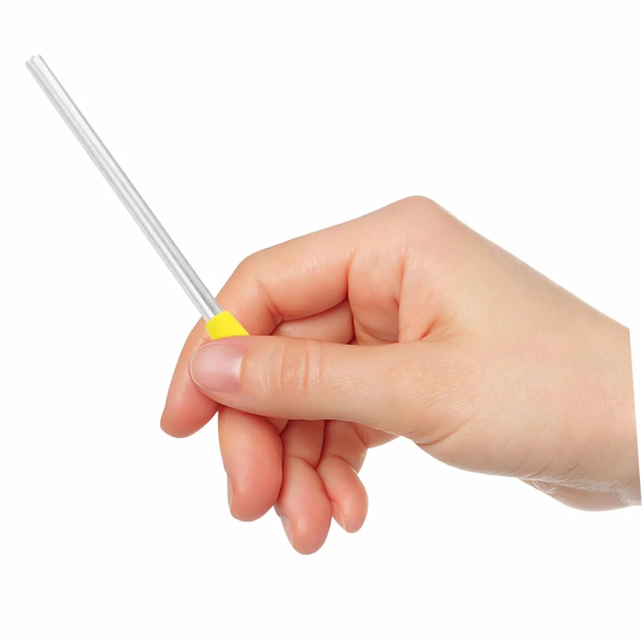 YARNOW Juego de 2 Piezas Mazos Triangulares de Hierro para Instrumento Musical Triángulo