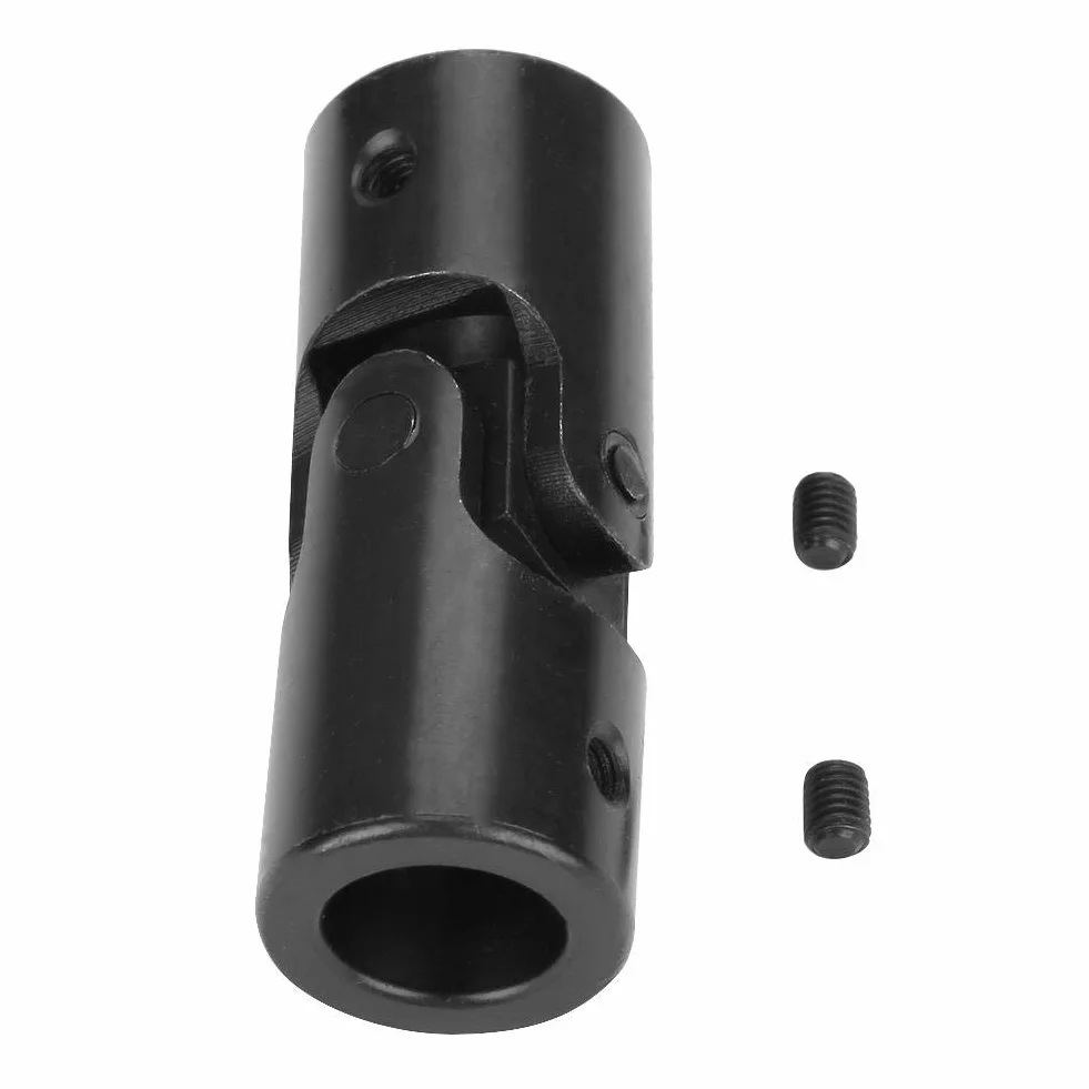 Junta universal del conector, 18x32x85mm Conector del eje del motor Conector DIY Dirección Junta universal y tornillos para la conexión de modelos de modelos, modelos de barcos, robots