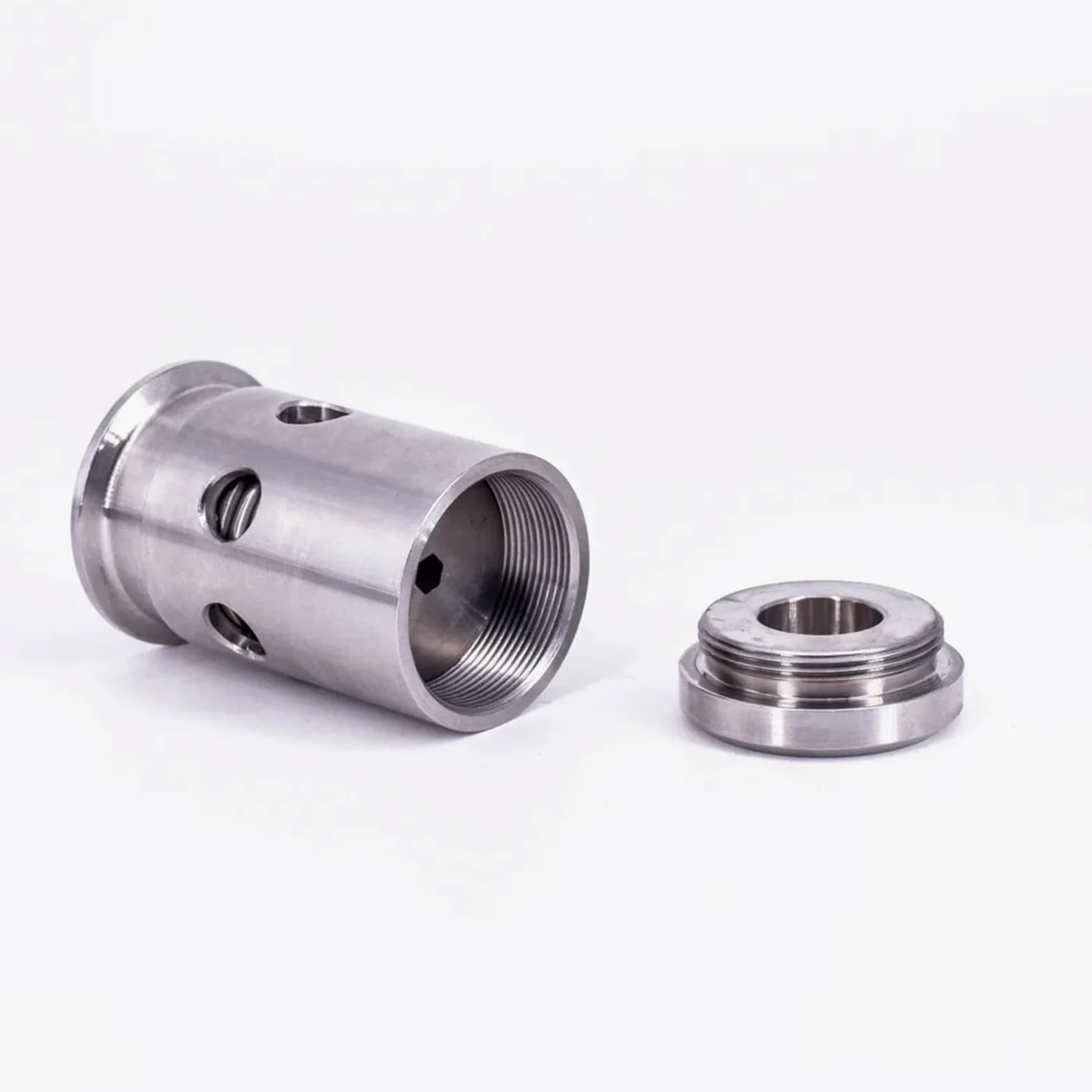 Válvula de seguridad de alivio de presión de 1,5" y 2" con abrazadera triple ajustable de 1, 2 y 3 bares, sanitaria, SUS304, for elaboración de cerveza