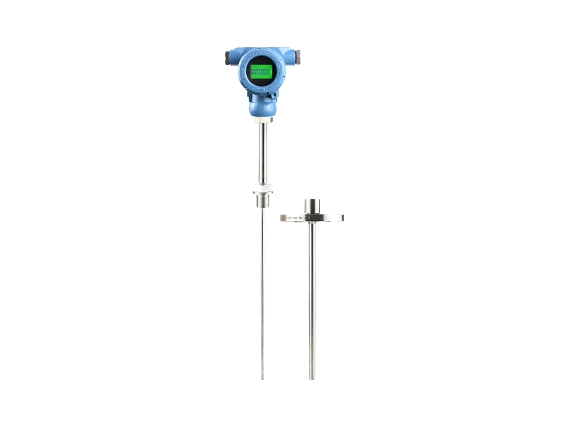 1 sensor de temperatura termopar PT100 sonda de acero inoxidable(200mm)
