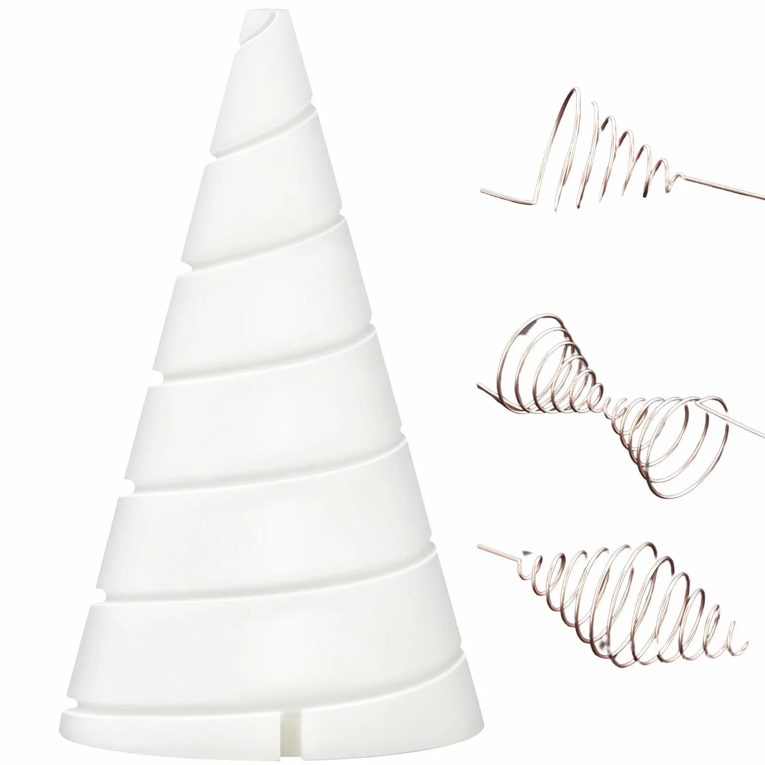 Bobina Lakhovsky Oscilador Fibonacci Electrocultura Jardinería Cobre Antena Jardín