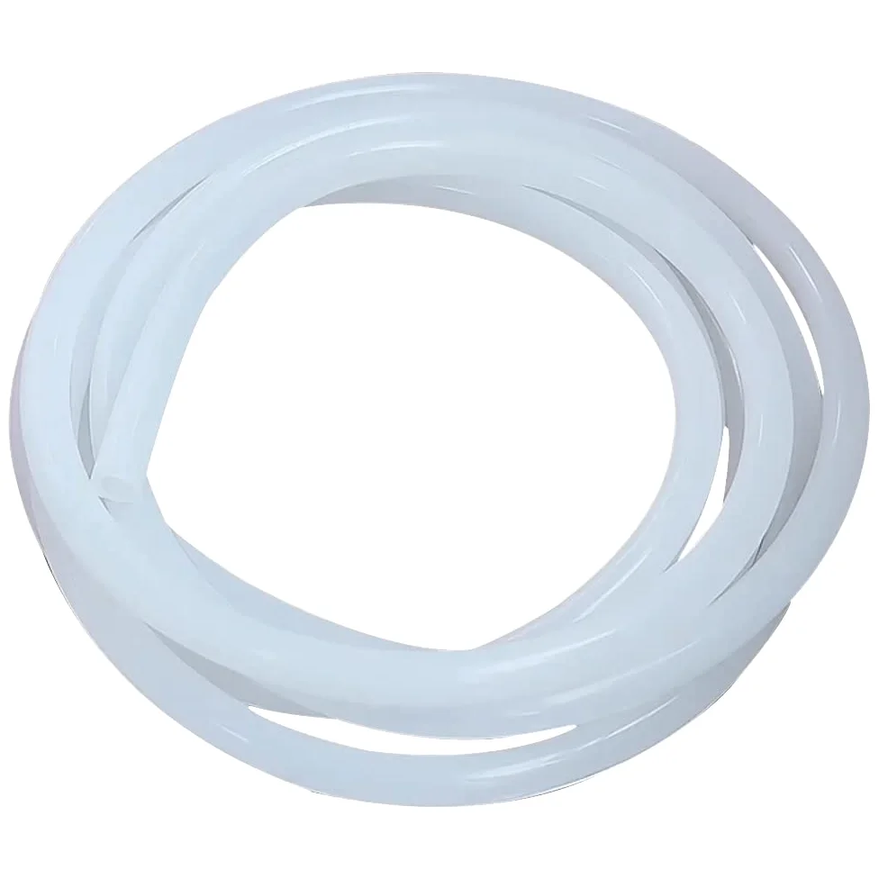 Tubo de silicona, manguera de silicona flexible, longitud de 10 metros, 5 mm de diámetro interior x 7 mm de diámetro exterior, grosor de la pared de 1 mm, manguera de agua para transferencia de bomba