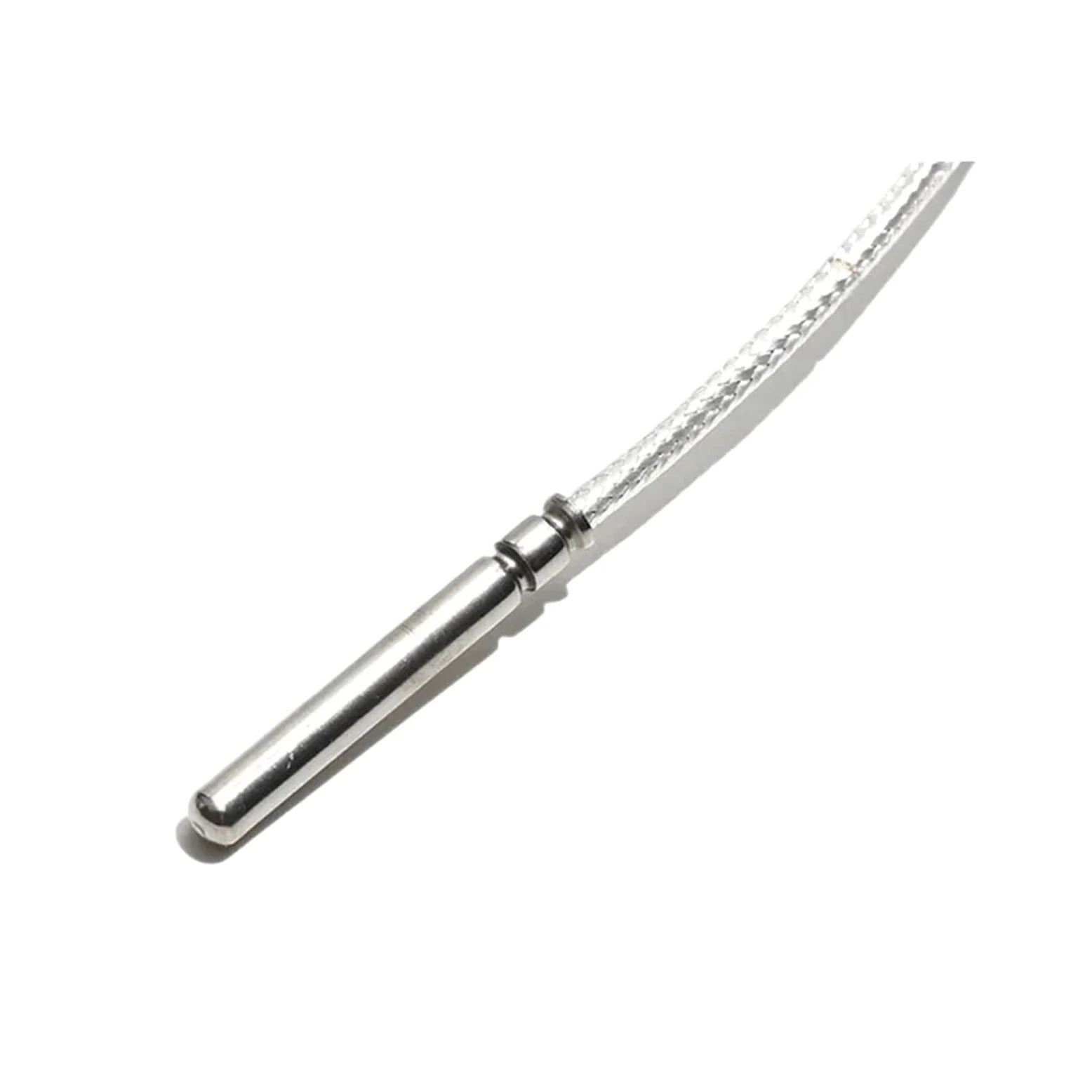 Termistor de sonda de medición de temperatura PT100 termopar 4x30MM con conector de 3 terminales Cable PTFE 1M 2M 3 4 5M(5M Cable Length,B Level 0.3mm)