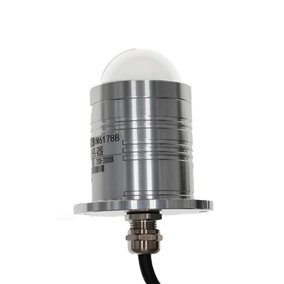 Toplionace Sensor de Temperatura de Color RS485 de Alta Precisión (0-65535 K), Medidor de Iluminancia para Medir el Brillo en Interiores de Bibliotecas, Labs y Hospitales.