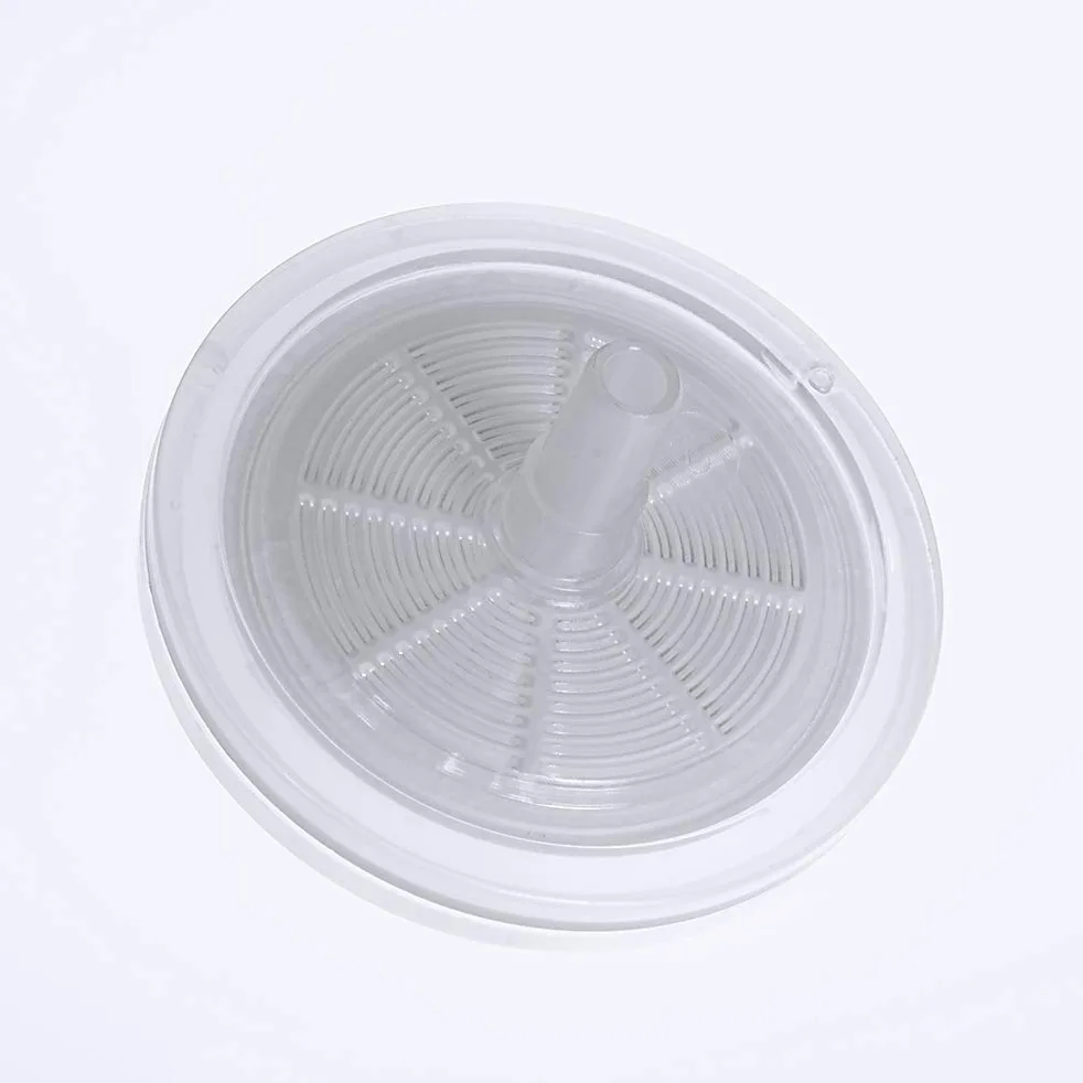 GVS Filter Technology, Filtro de jeringa, ABLUO, 25mm, Membrana Glass Fiber, 0.70µm, alojamiento PP, 100/pc