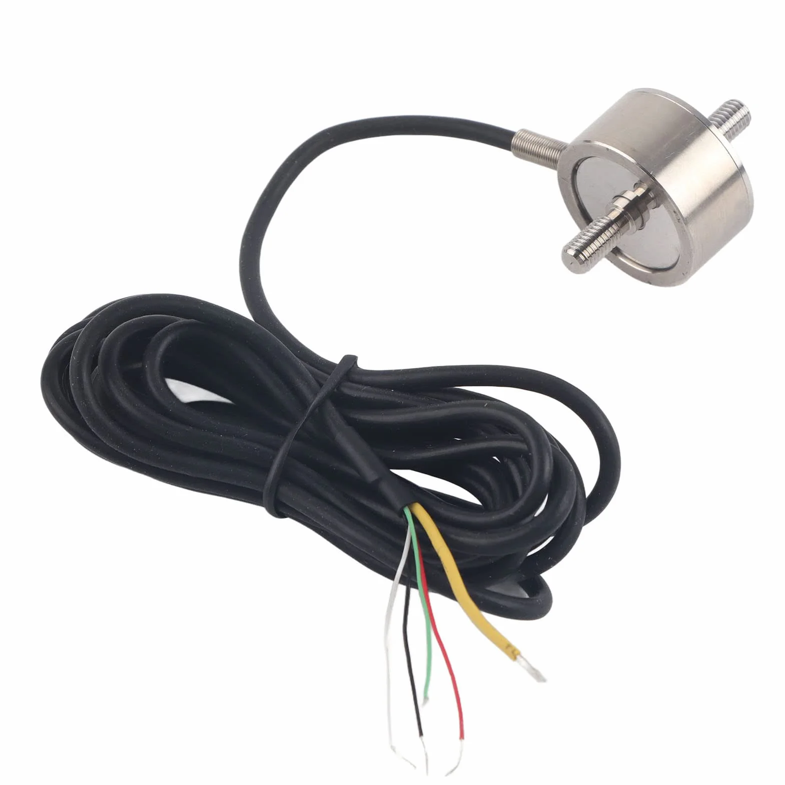 LiebeWH Micro Sensor de Pesaje de Celda de Carga Miniatura Sensor de Tensión de Presión de Varilla de Tracción, DYMH-103 Sensor de Fuerza de Tensión y Compresión Célula de Carga Aplicable(0~5kg)