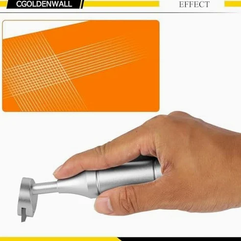 Kit de comprobador de adherencia, cuchillas de precisión para pruebas de revestimientos precisos, herramienta esencial para evaluación de adherencia de película de pintura en laboratorios