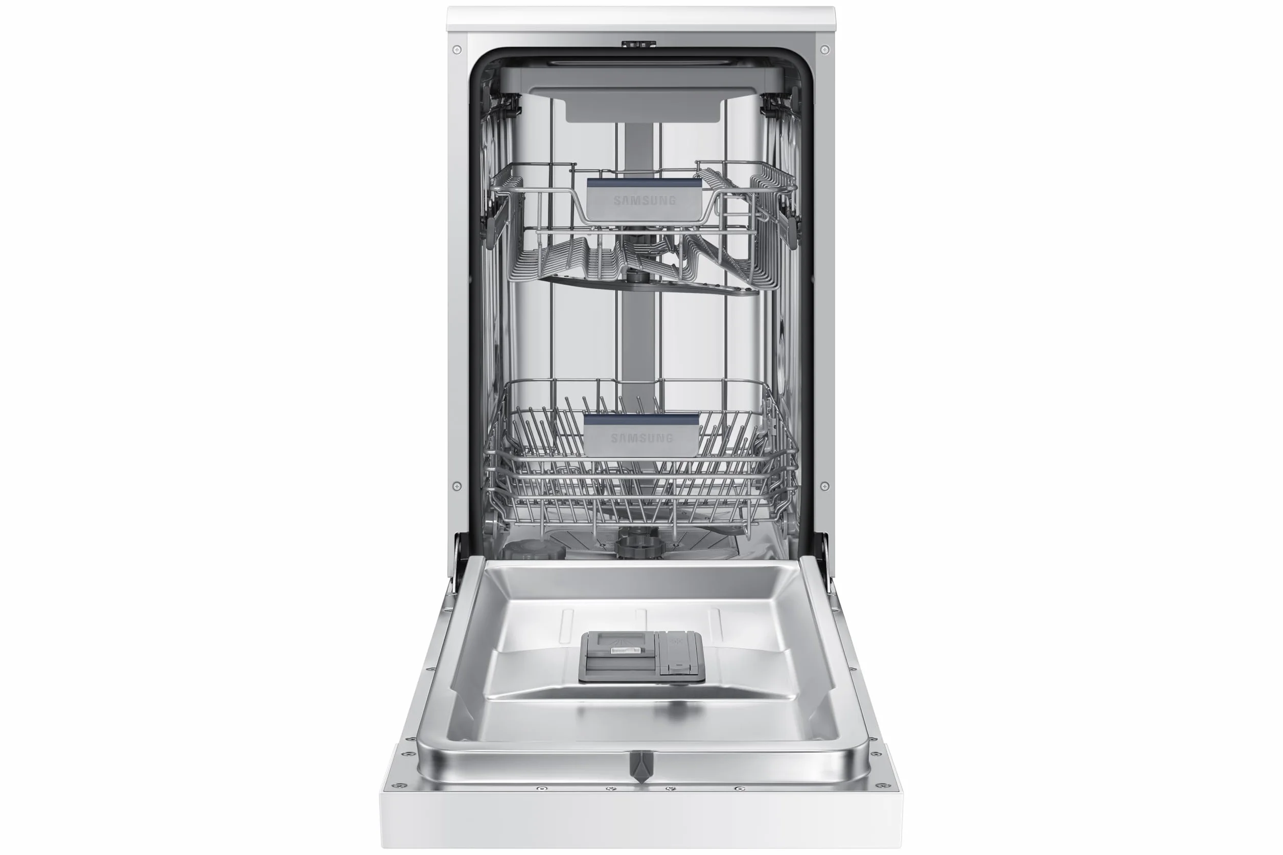SAMSUNG DW50R4070FW Lavavajillas 10 cubiertos 45cm A++ Libre instalación Blanco