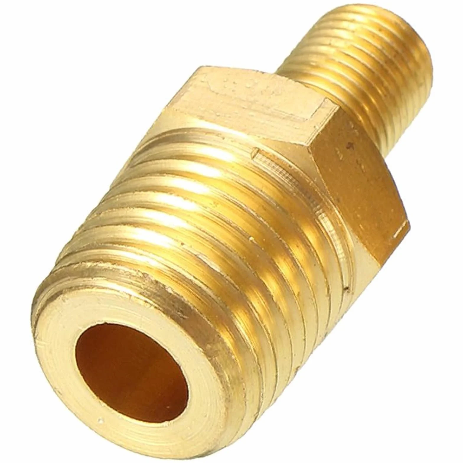 Válvula de latón compresor de aire 1/4" NPT rosca adaptador neumático