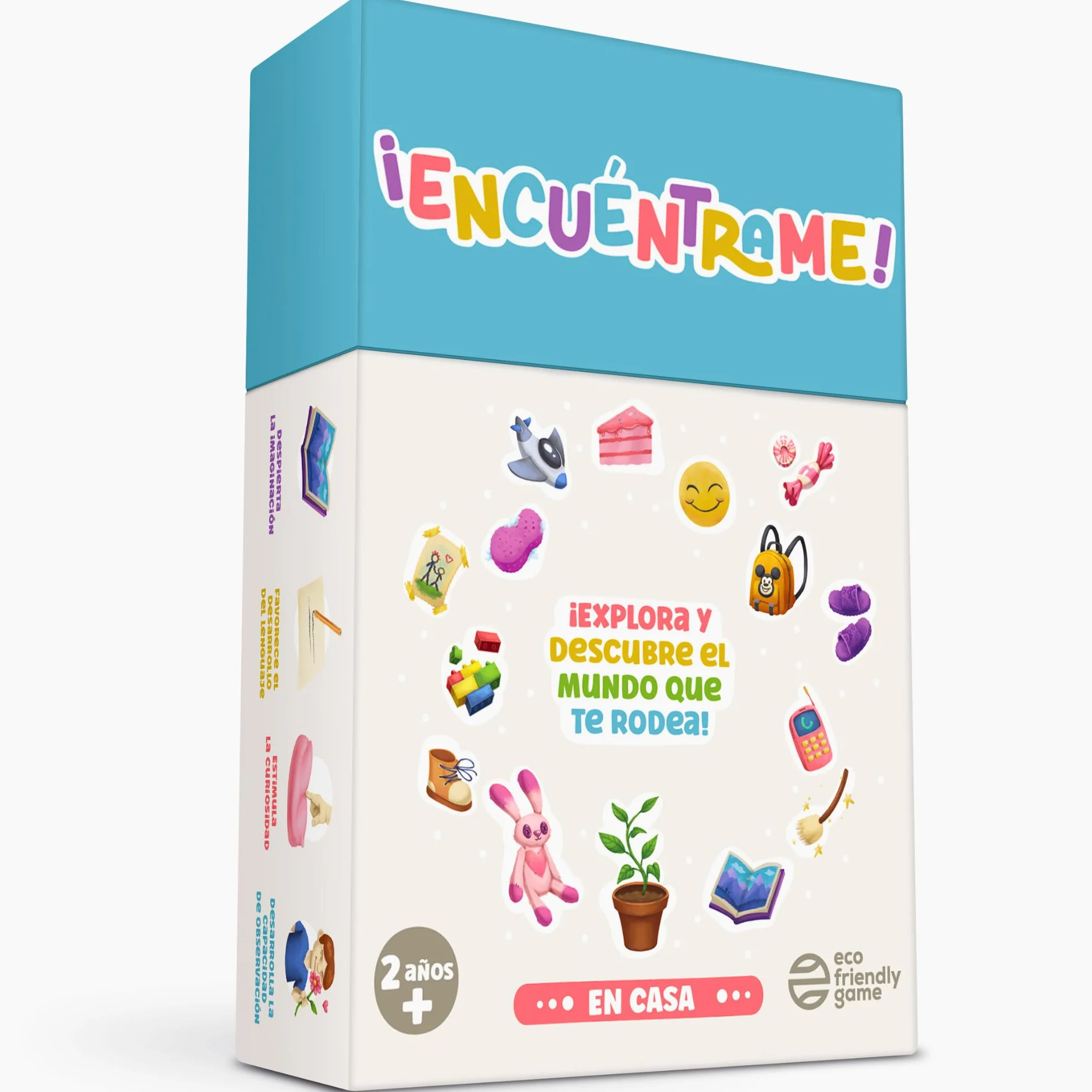 Oh Happy Games ¡Encuéntrame! En Casa 56 Cartas Busca y Encuentra Juego Educativo Montessori 2 Años Niños Interior Sin Pantallas