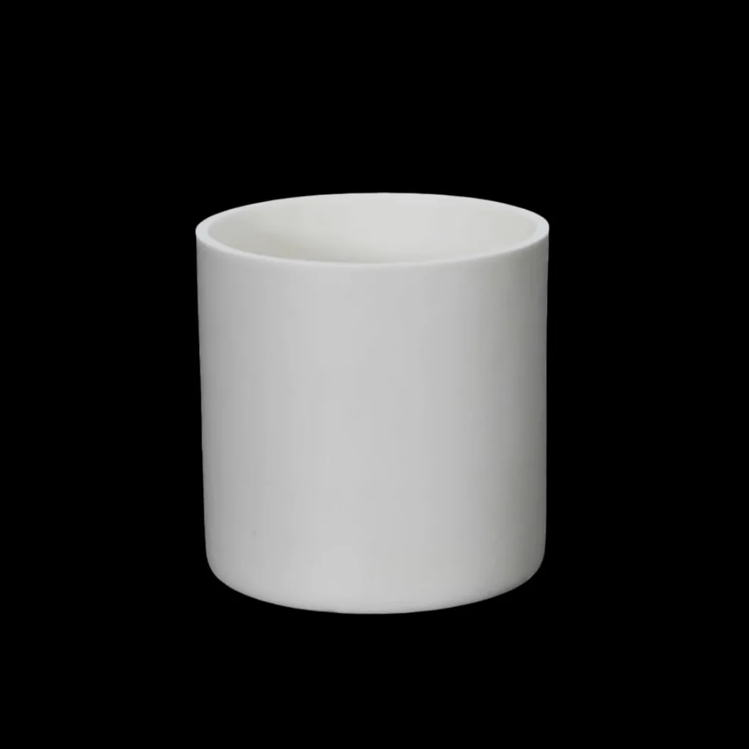 Crisol de porcelana de alúmina, herramienta de laboratorio de cerámica duradera para aplicaciones de alta temperatura, resistencia química y calefacción de precisión, ideal para experimentos
