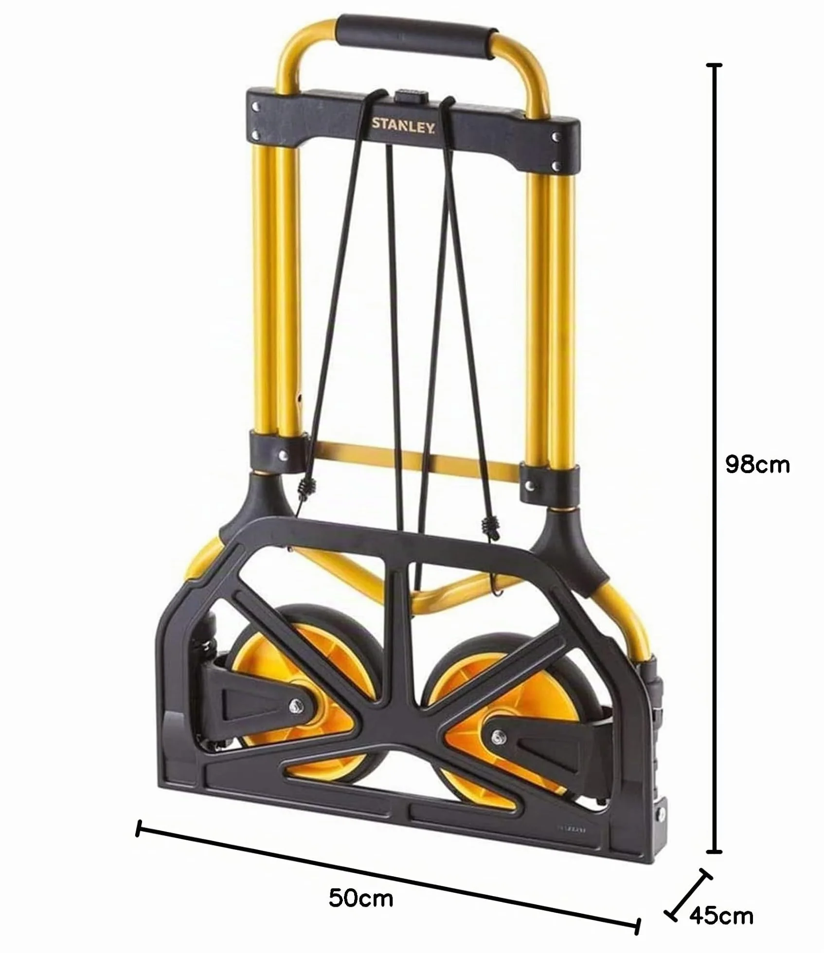Stanley FT580 Carretilla de mano plegable amarilla