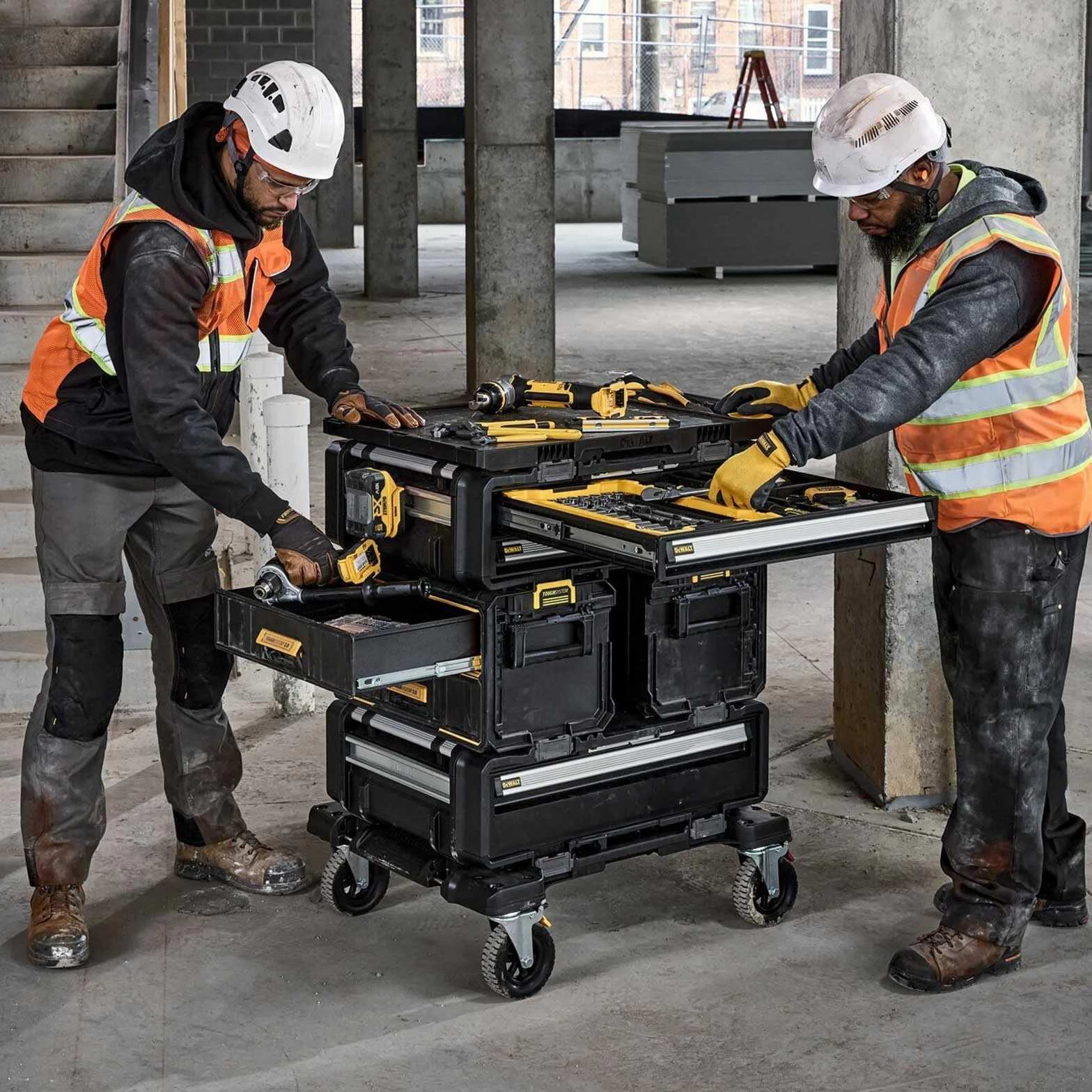 DeWALT ToughSystem DXL DWST08530-1 - Patinete de transporte (capacidad de carga hasta 200 kg)