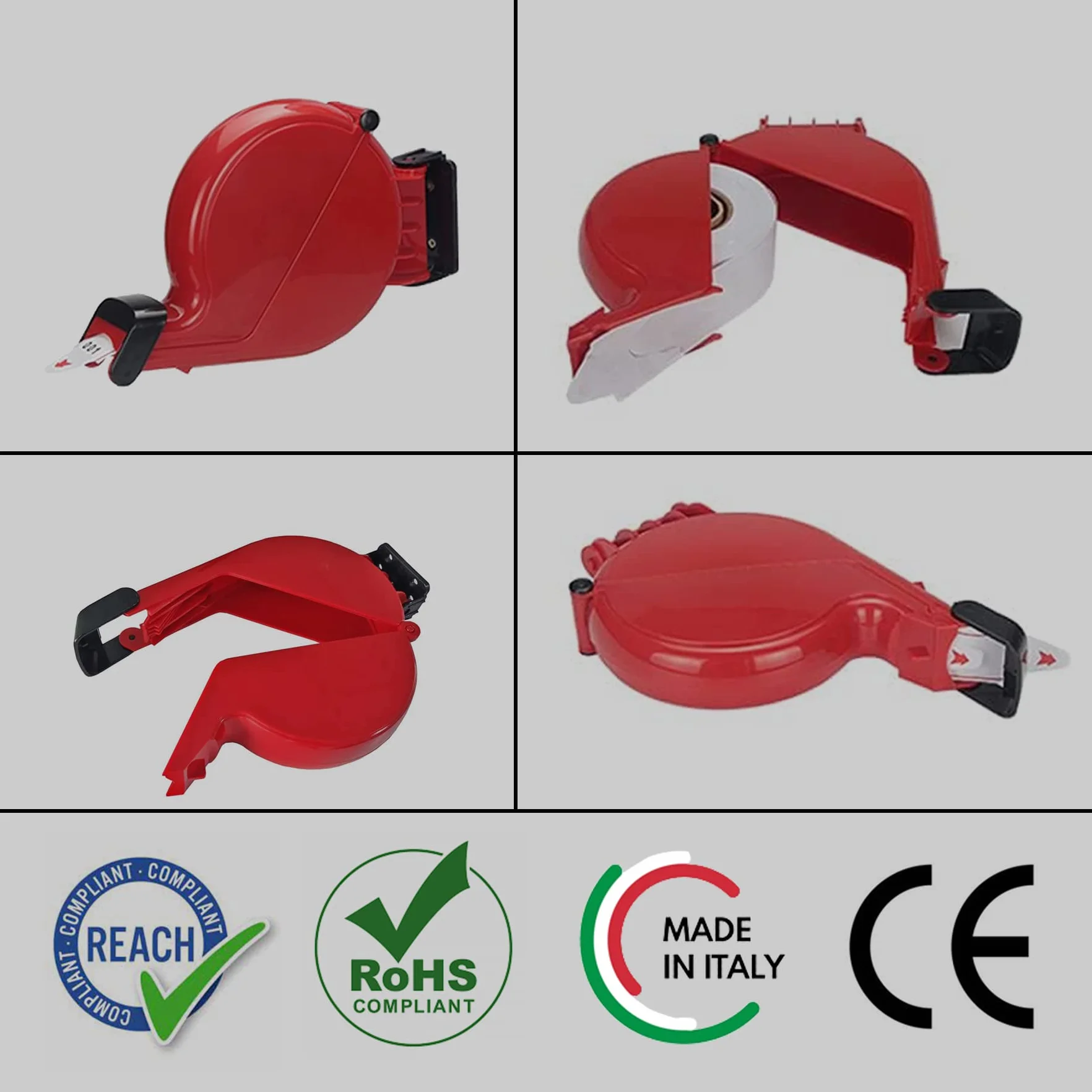 Dispensador de números Impretech International Group blanco fijación a la pared