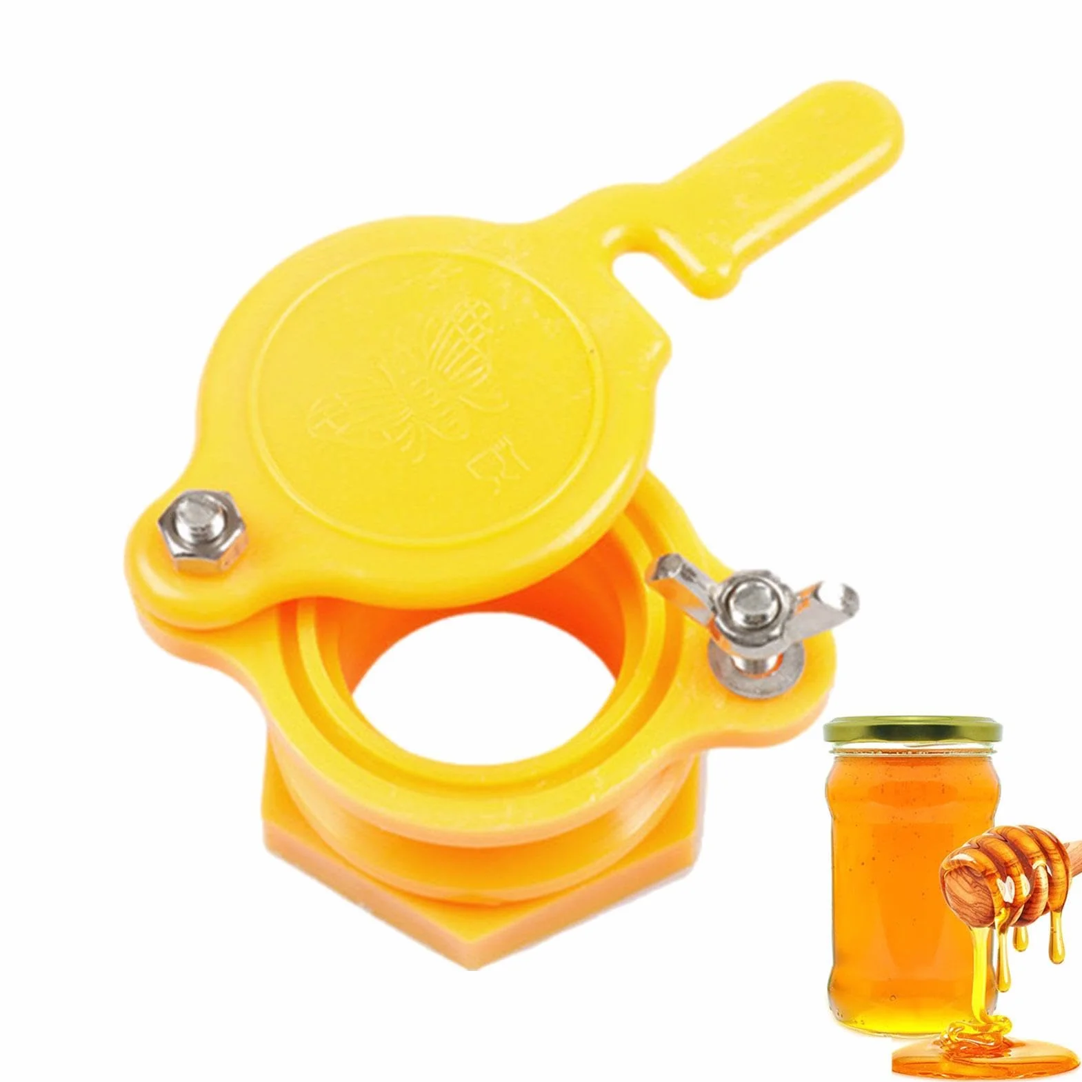 Válvula de compuerta de miel,Válvula de compuerta de miel para extractor - Herramientas de apicultura Extractor de grifo para máquina de ,Equipos y suministros de apicultura, grifo