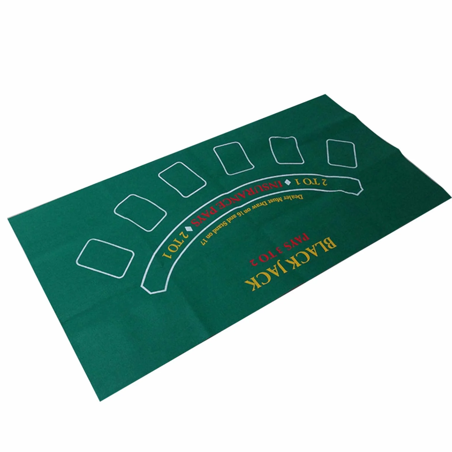 Manta de Fieltro para Póquer Roulette 60 x 120 cm
