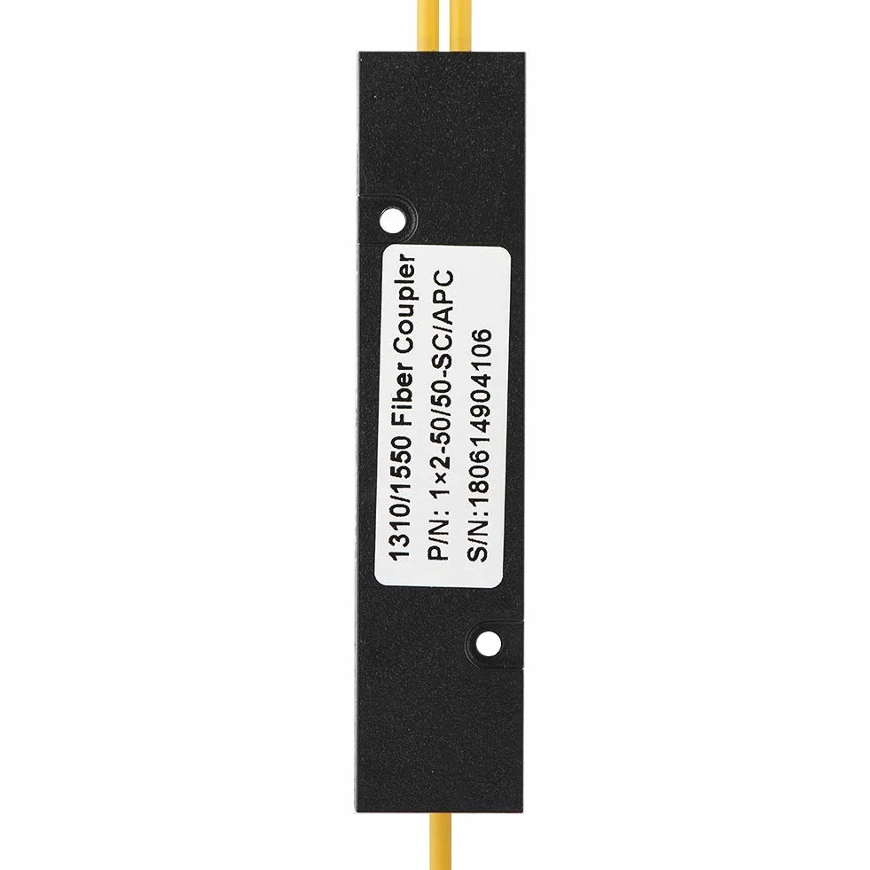 DEWIN Divisor óptico SC/APC 1X2 FBT Monomodo Fibra óptica