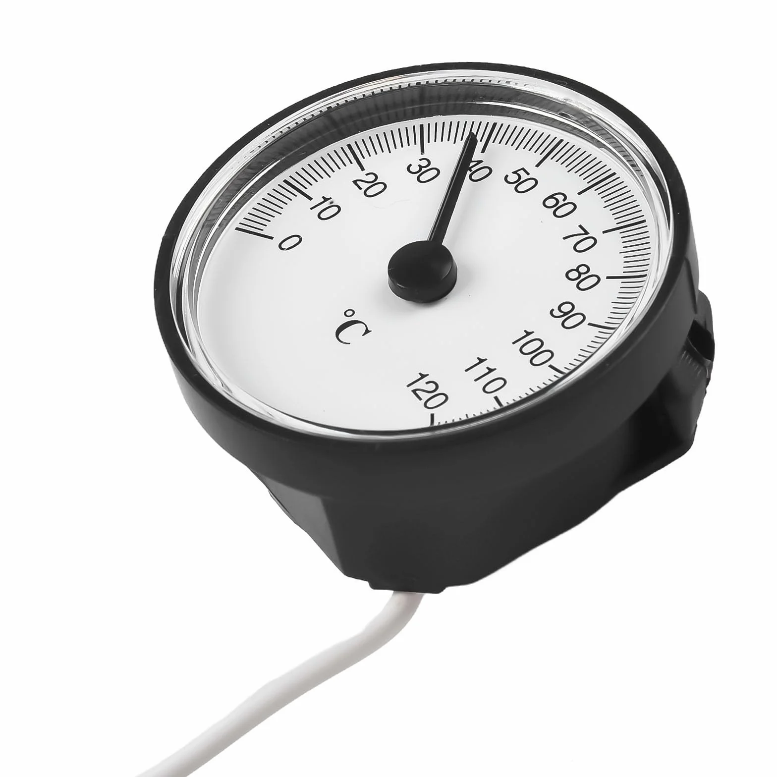 Termómetro analógico sensor latón capilar 144 cm 0-120°C contenedores refrigerados