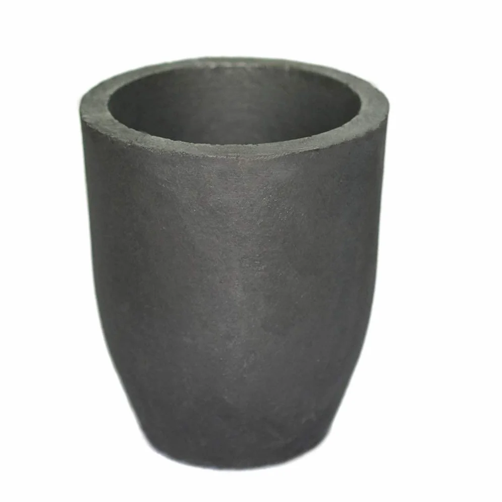 LLF Crisol de fundición de grafito para horno, 350 ml, oro, plata, cobre, latón, aluminio