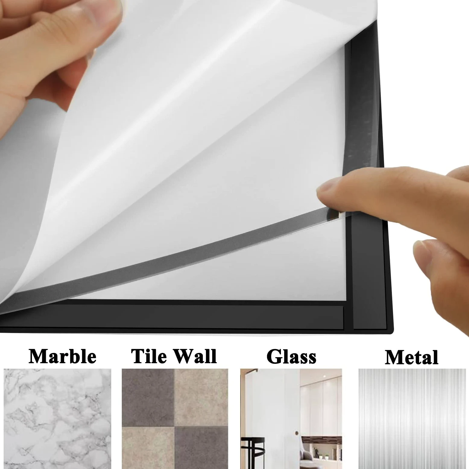 JIUYE 20 soportes magnéticos para pósteres, parte trasera autoadhesiva, soporte magnético para carteles de 11 x 17 pulgadas, marcos de exhibición de póster de pared de ventana para oficina, tienda