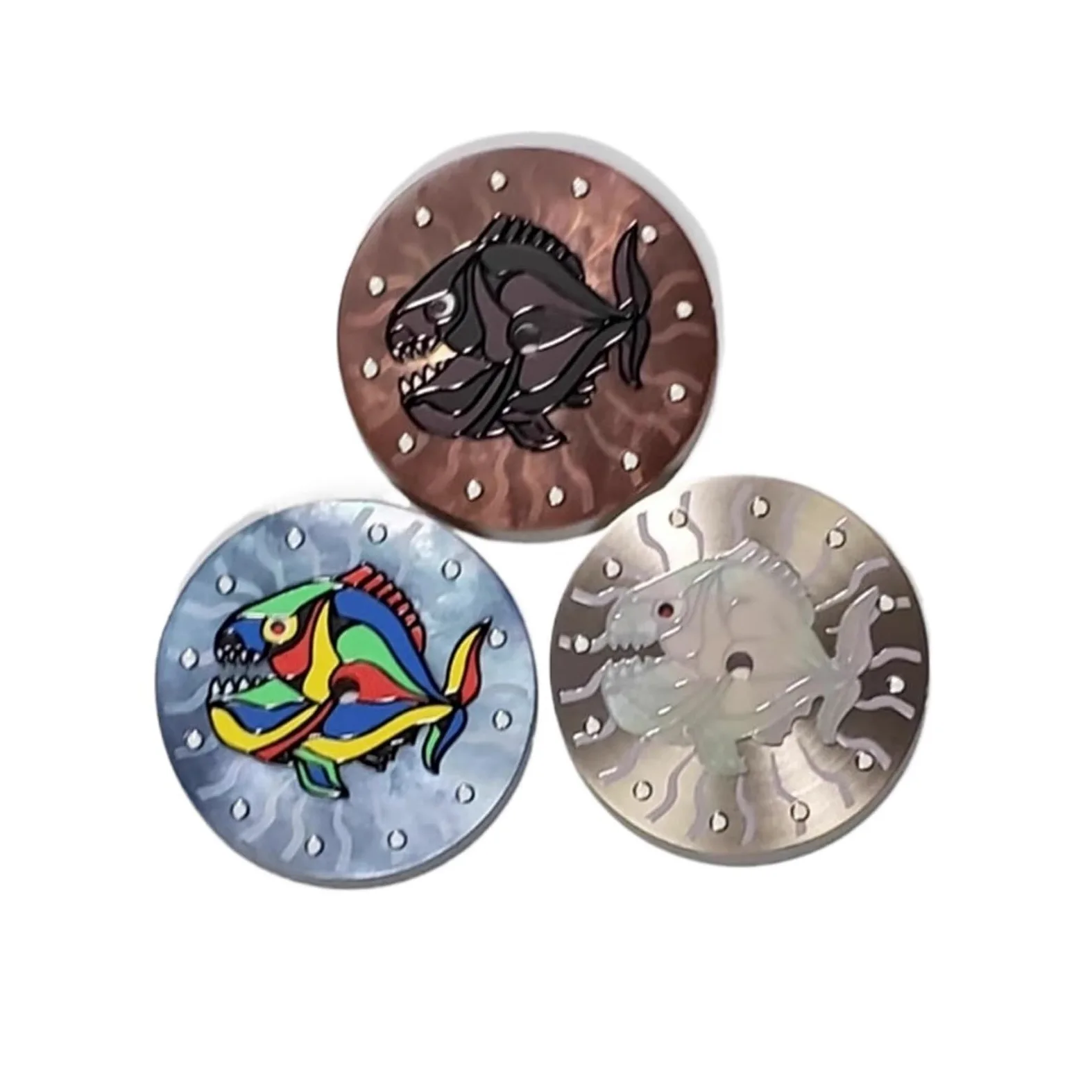 Accesorios para relojes, diámetro literal: 28,5 mm, adecuados para movimiento japonés NH35, NH36, 2836, .8215, 2813