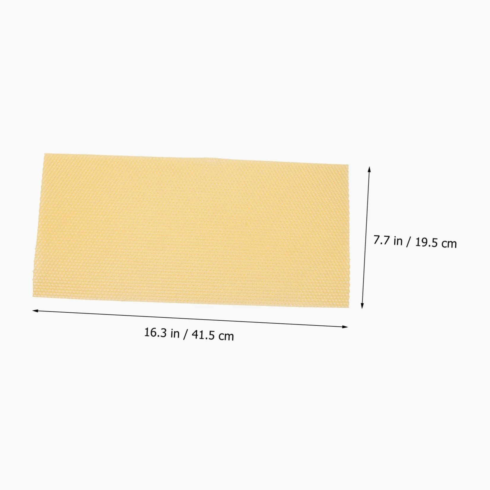 Lámina de Base Encerada para Colmena 30 Piezas de Cera de Abeja | Amarillo, Reutilizable Aroma Suave, Firmeza Media, Base para Apicultura y Panal