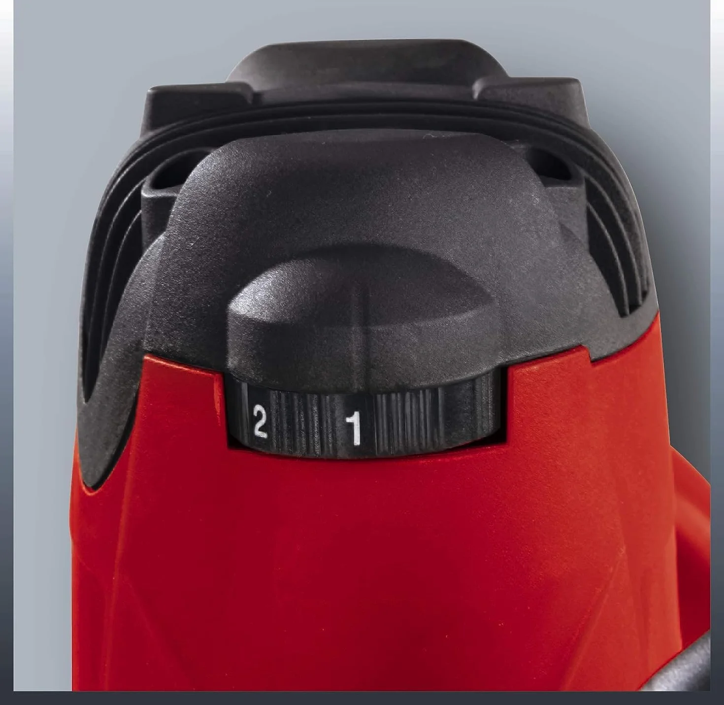 Einhell Fresadora eléctrica con cable TE-RO 1255 E (1200 W, 230 V, 50 Hz, control electrónico, profundidad de fresado regulable, 5,2 Amperios, con dispositivo de sujeción de 6 + 8 mm)