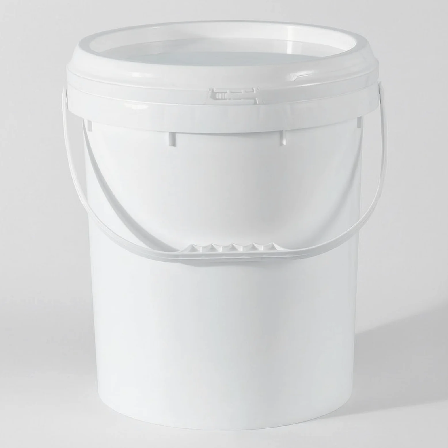 Contenedor Químico Cubo Balde Recipiente con Tapa Hermética de PP Resistente y Asa Curvada Cierre Seguro y Transporte Cómodo Adecuado para Talleres Almacenes Laboratorios