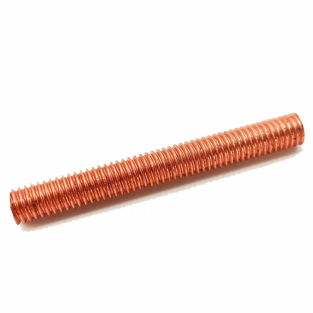 Pernos roscados de cobre M8 x 50 mm varillas roscadas Cu-ETP 2 unidades
