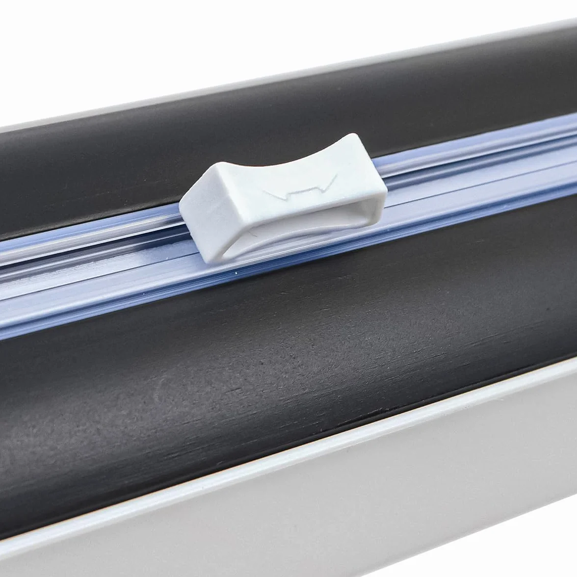 Dispensador magnético de Film Transparente Gris para láminas de plástico y Aluminio Organizador de cajones de Cocina