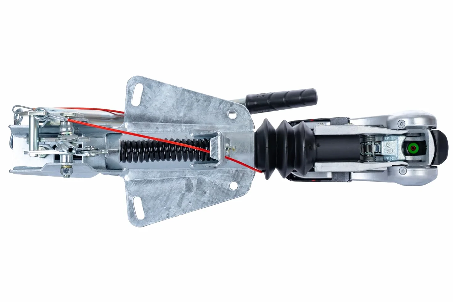 AL-KO Dispositivo de inercia con Enganche AKS3004 para Remolque 251S 1500-2700 kg Lanza en V Freno de inercia con estabilizador Carga Vertical 120 kg Caravana Seguro