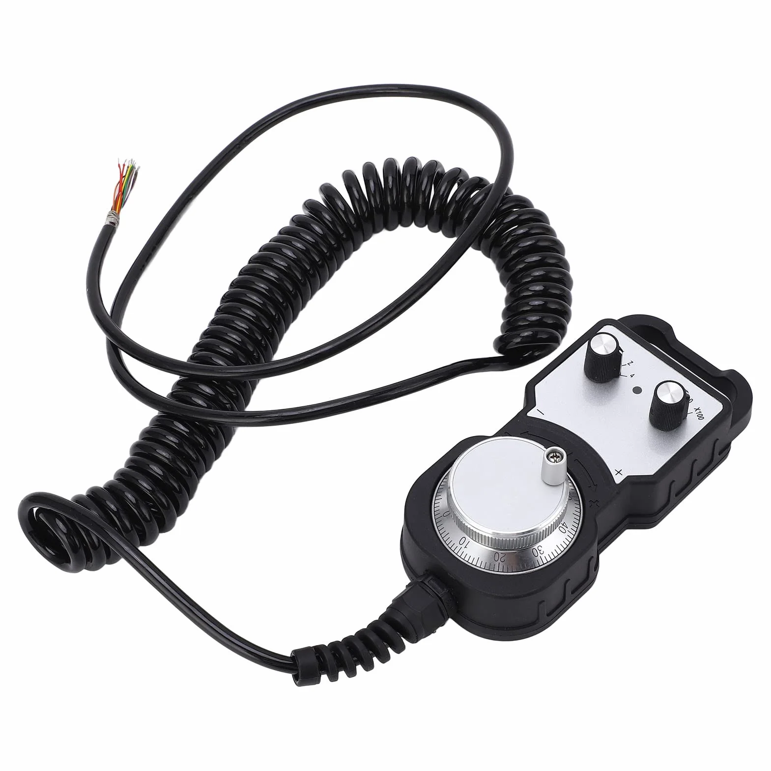 Volante Torvex, controlador de volante CNC 100PPR MPG Pendant de 4 ejes y 3 niveles, compatible con tornos fresadores