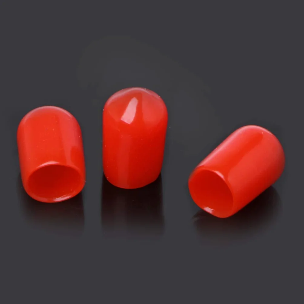 Tapas protectoras rojas SMA 6 mm 100 uds