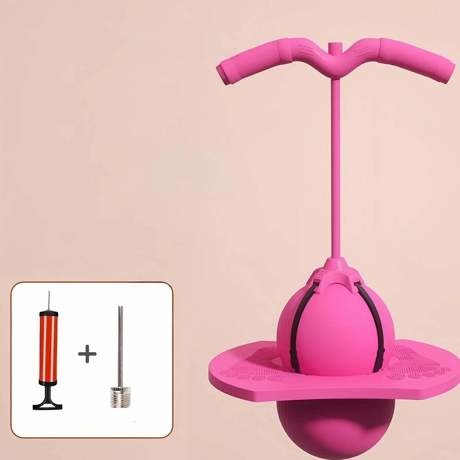 Pelota Saltarina Equilibrio para Niños con Bomba y Mango Antideslizante