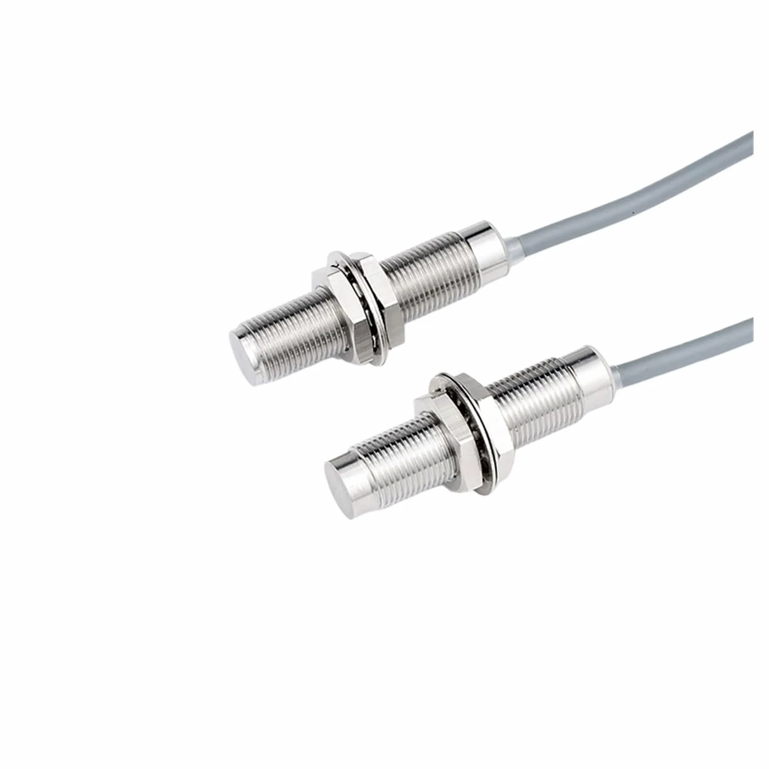 Sensor de proximidad inductivo industrial totalmente metálico con carcasa metálica, detector de distancia magnético multicanal(NPN NC)