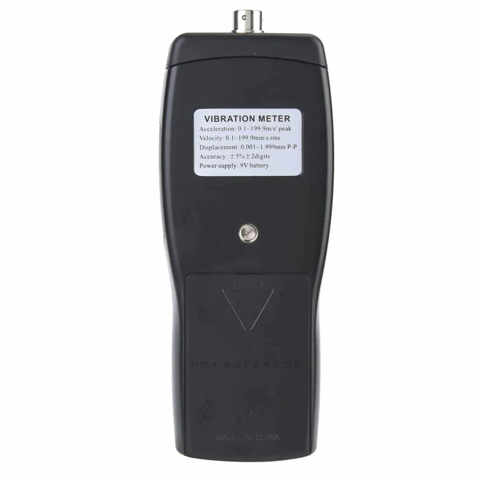 Medidor de Vibración LCD, Medidor Vibrómetro, Analizador, Probador de Vibración AS63B
