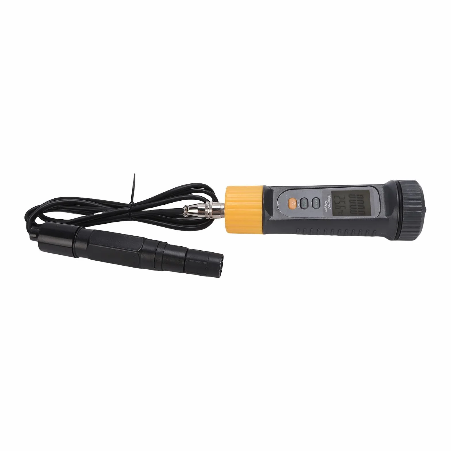 Qcwwy Probador de Agua, Medidor Digital de Oxígeno Disuelto para Acuarios e Hidroponía, Rango de 0 a 20Mg/L, 32F a 122F, Pantalla Lcd Retroiluminada, Herramientas de Jardín