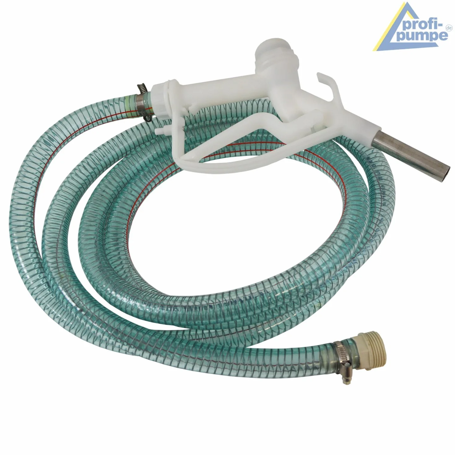 AdBlue - Bomba de urea 230 V, manguera de aspiración y presión, pistola de grifo y accesorios, motor eléctrico de desarrollo de cobre