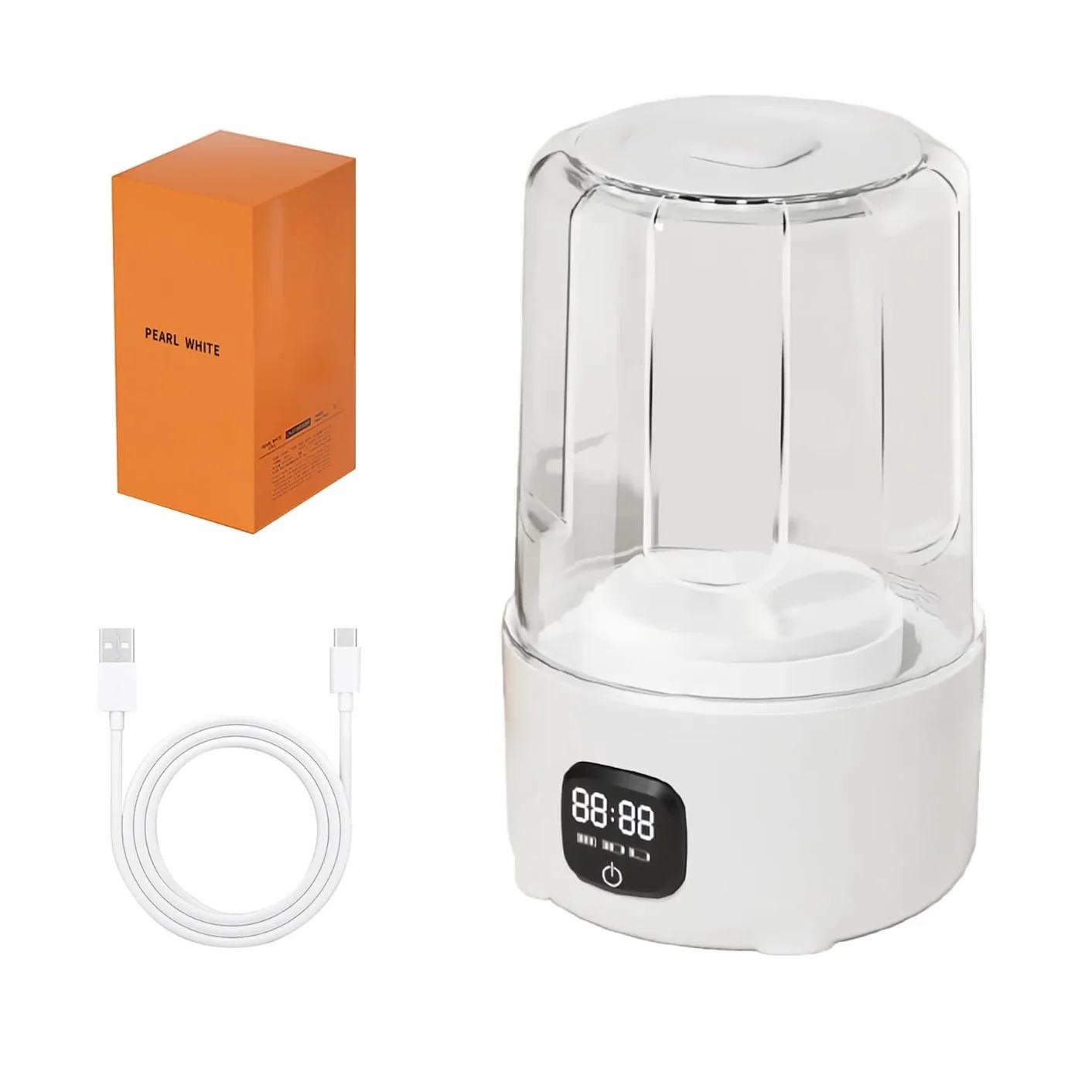 Mini lavadora portátil inalámbrica recargable para ropa interior, sujetadores, calcetines de viaje, camping